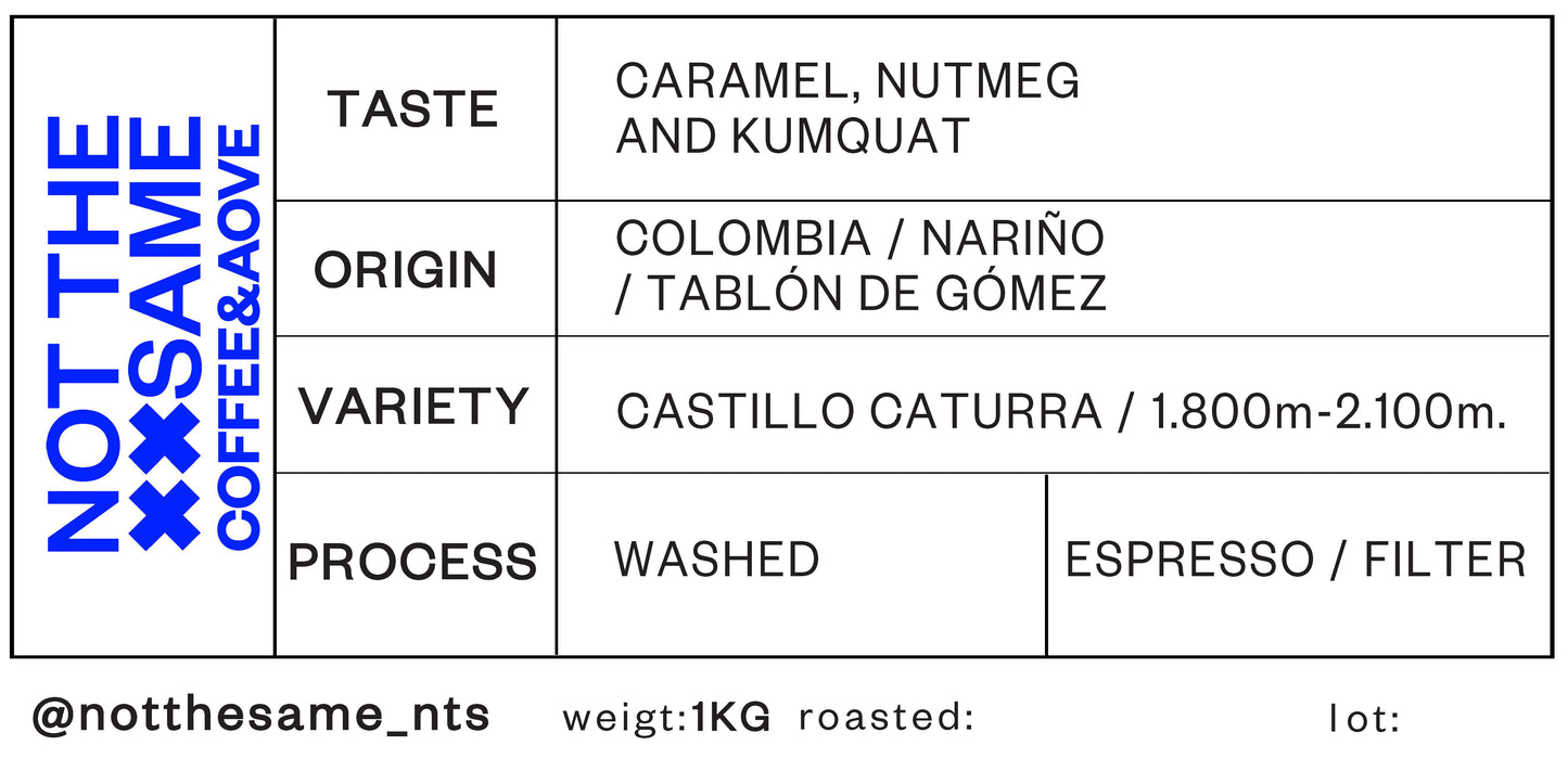 COLOMBIA - Tablón de Gómez