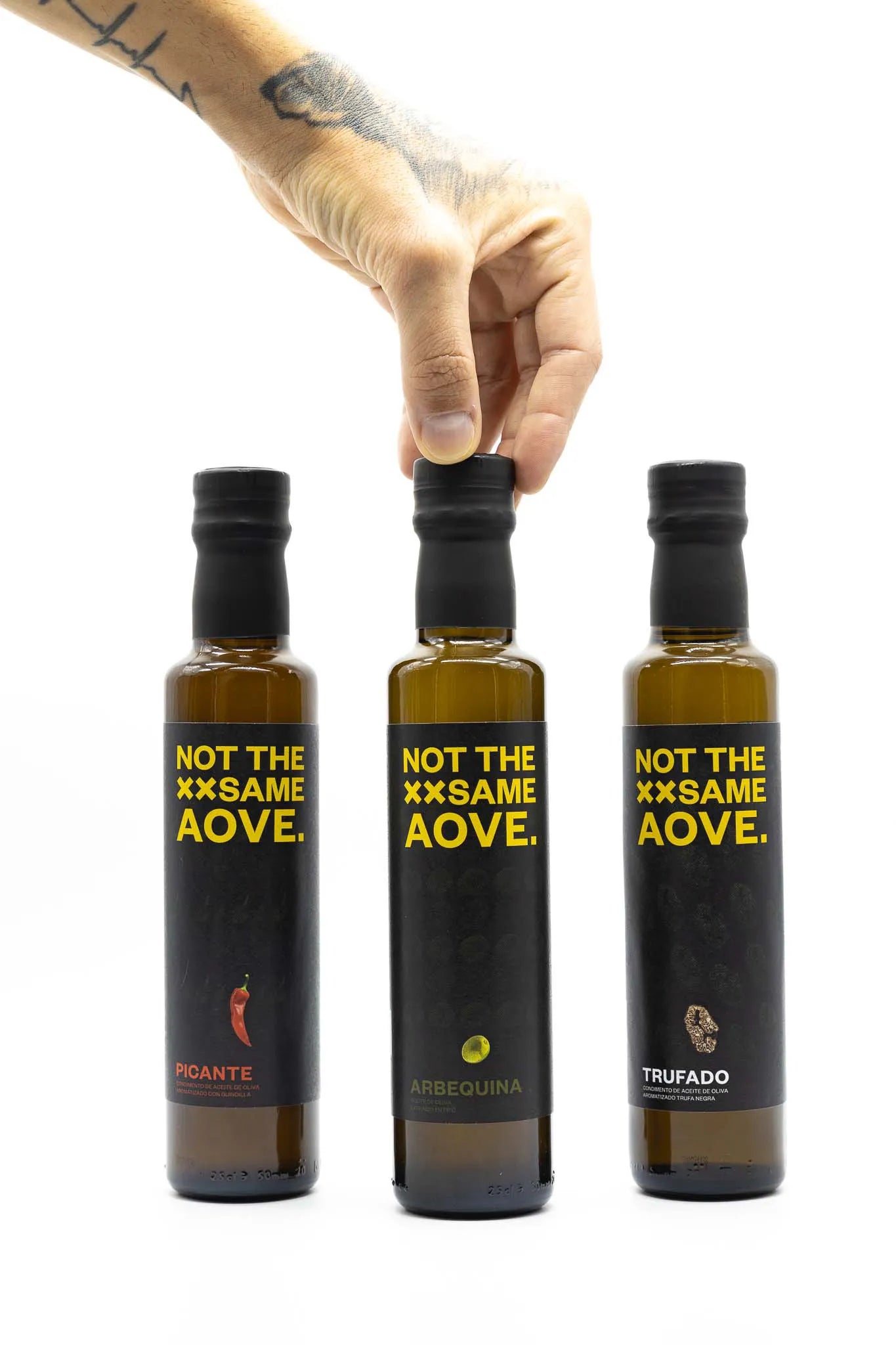 Compra aceite artesanal de proximidad en Not The Same.
