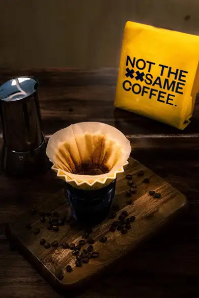 Preparar café de especialidad con filtro.